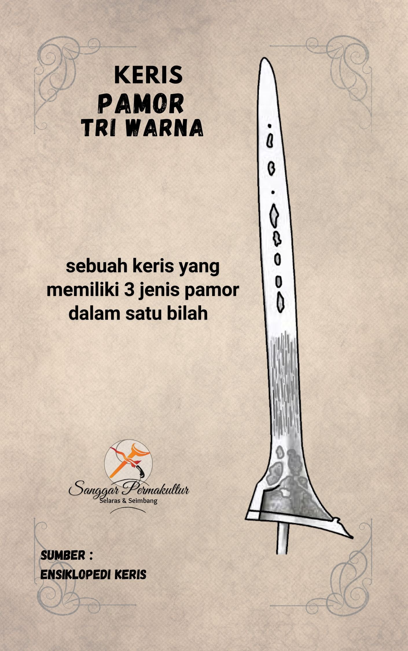 Pamor Tri Warna
