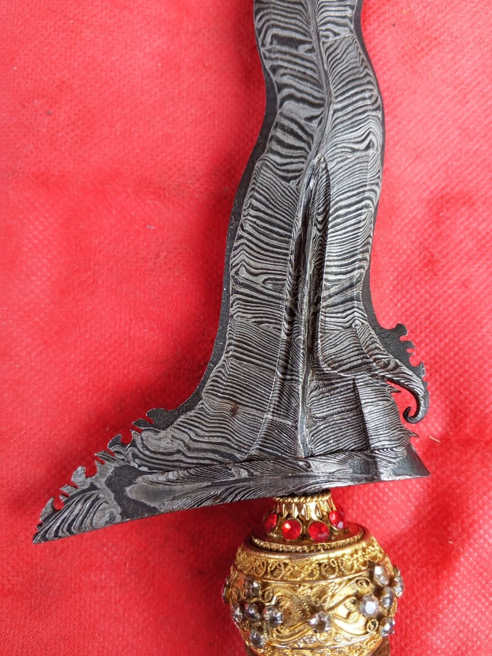 Keris Sengkelat Blarak Sineret